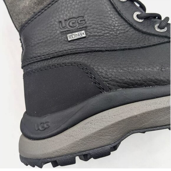 NEW UGG Adirondack III Tall sz 7 Women's Black Waterproof Snow Boot 1095142 - Picture 14 of 14